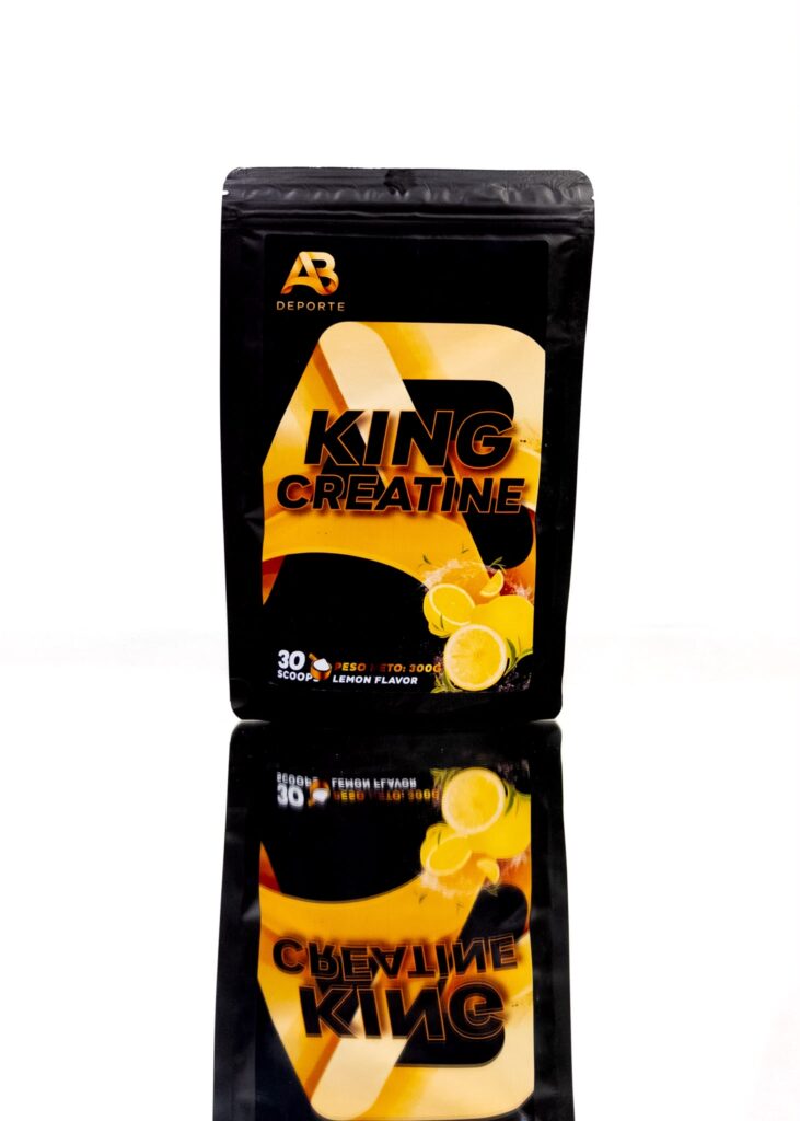 Compra Creatina AB King Creatine Limón 300 g, con sabor refrescante y fácil preparación. Aprovecha la oferta de apertura por 12,59 €.